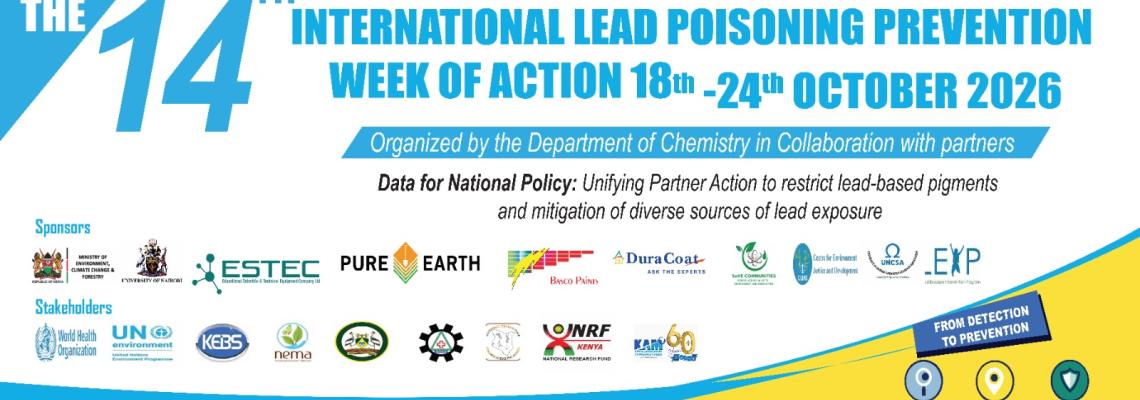 14th International Lead Poisoning Prevention Week of Action