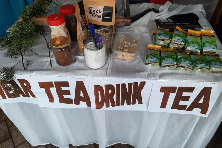 Drink Tea Wear Tea; Prof. Richard Mibey 