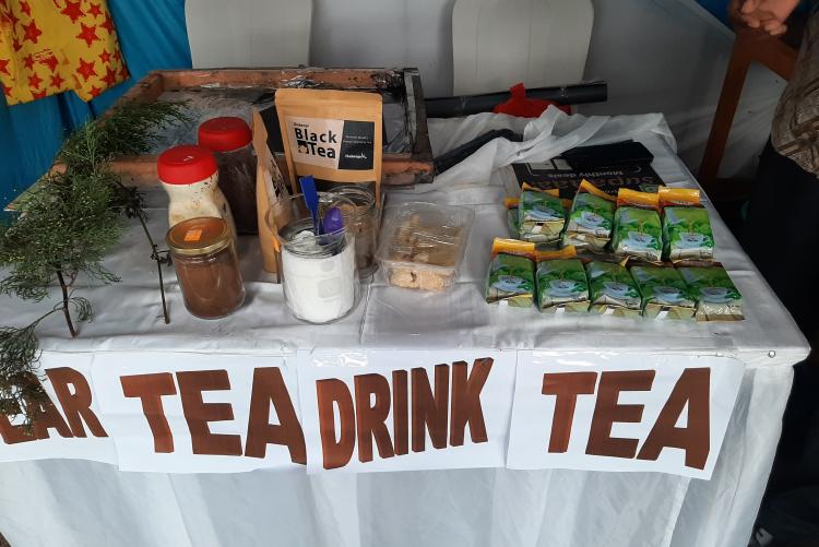 Drink Tea Wear Tea; Prof. Richard Mibey 