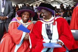 William Ruto during the 2018 Graduation Celebration